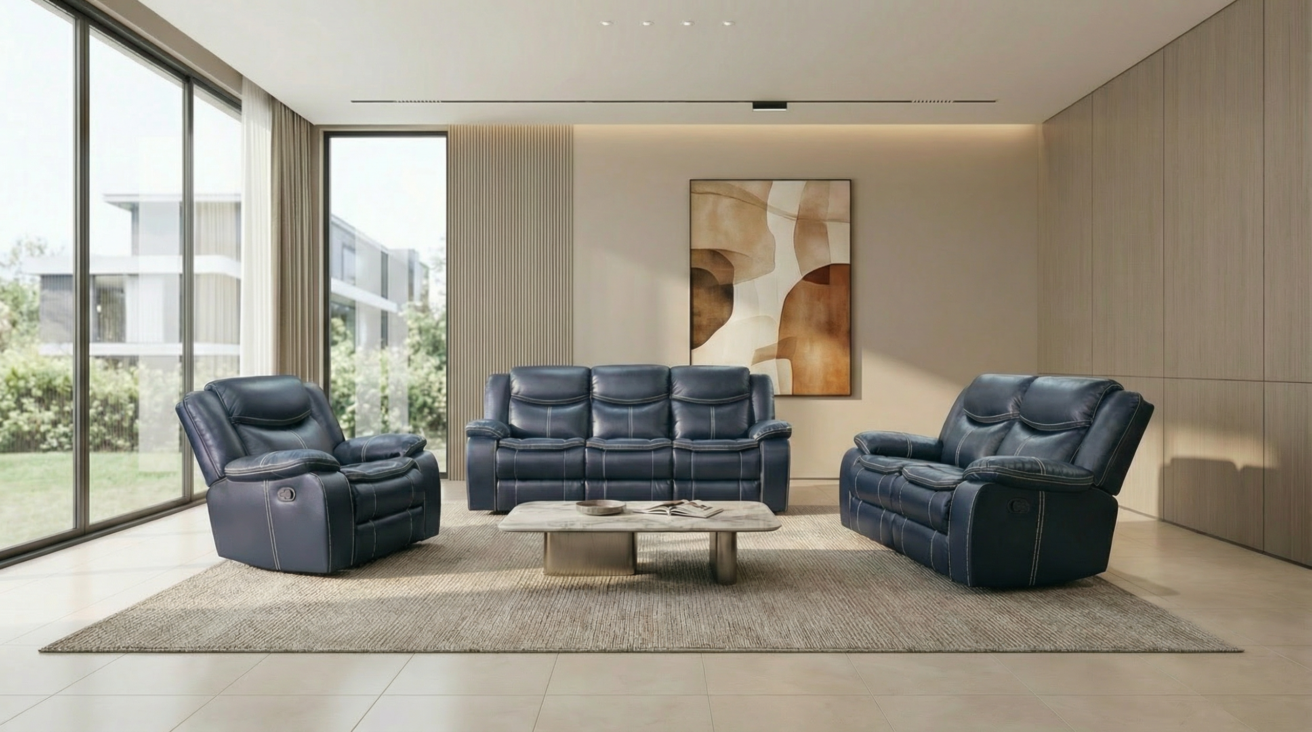 Cordoba Black Recliner
