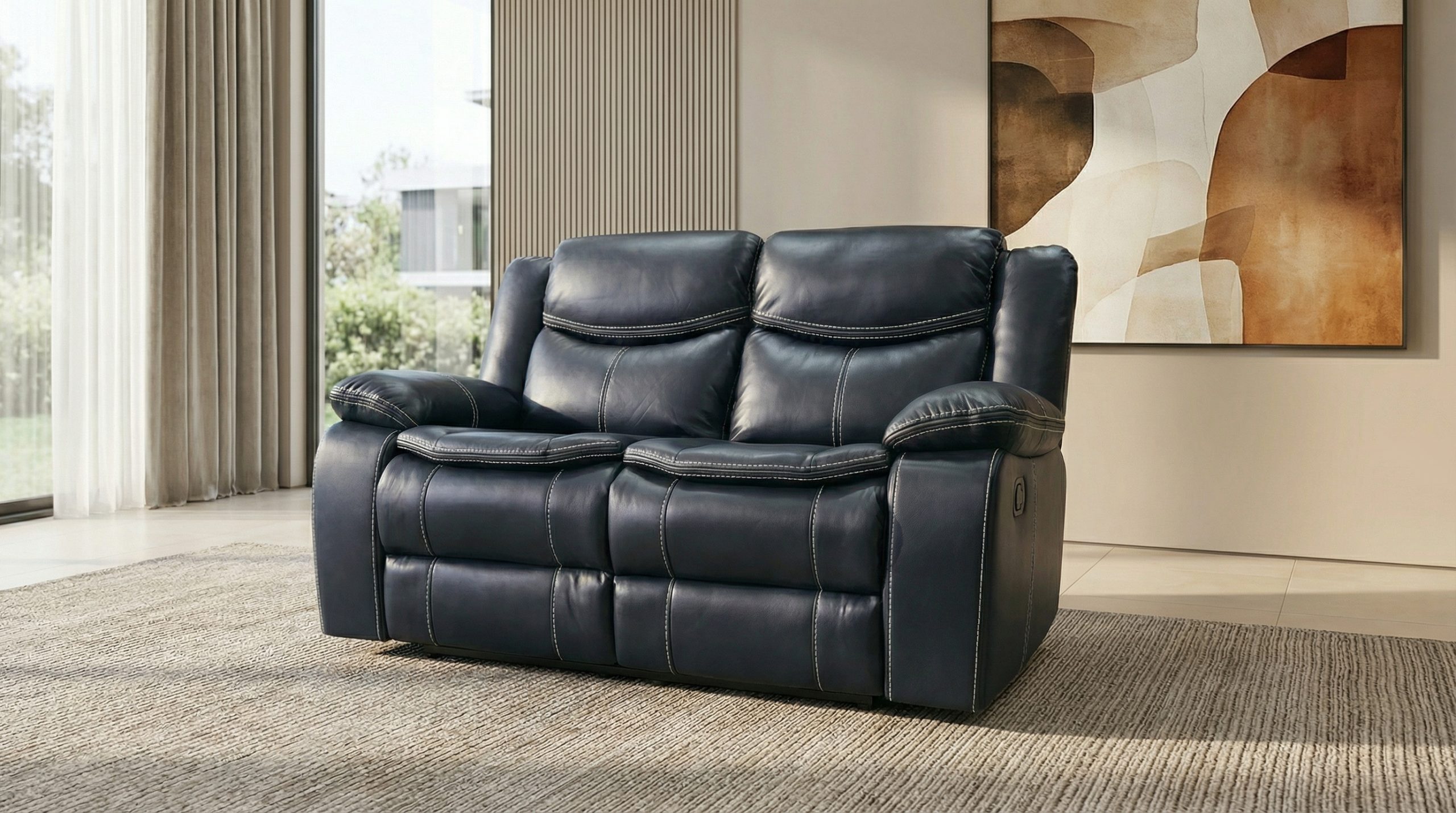 Cordoba Black Recliner - Image 3