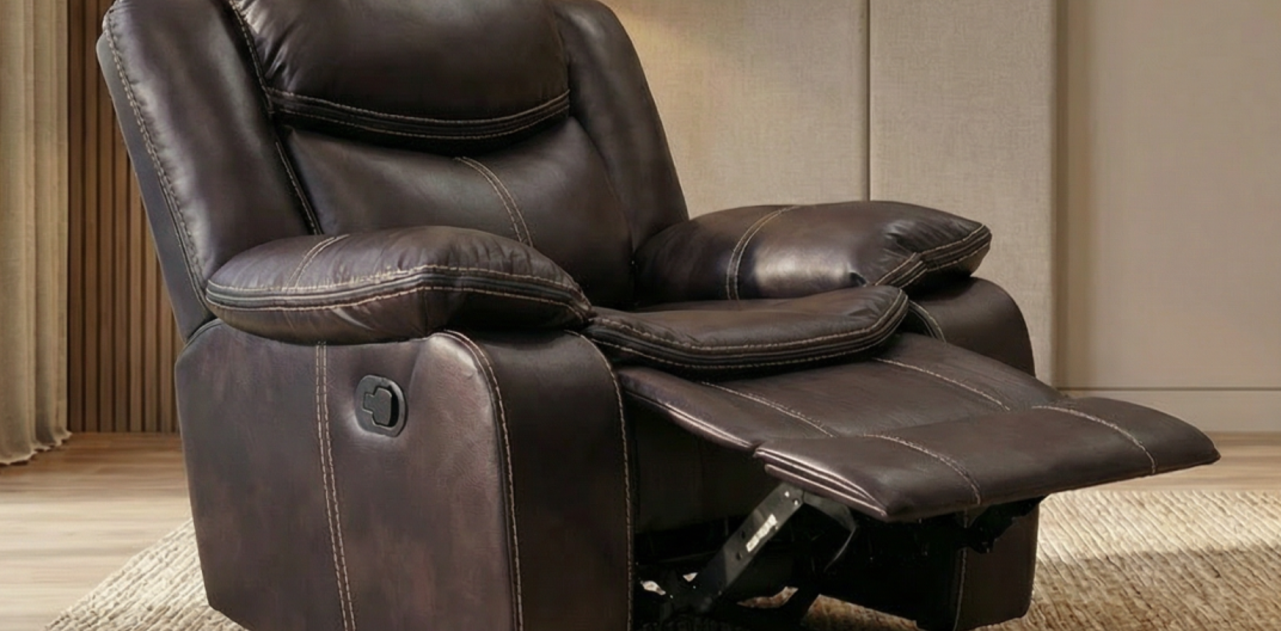 Cordoba Brown Recliner - Image 3