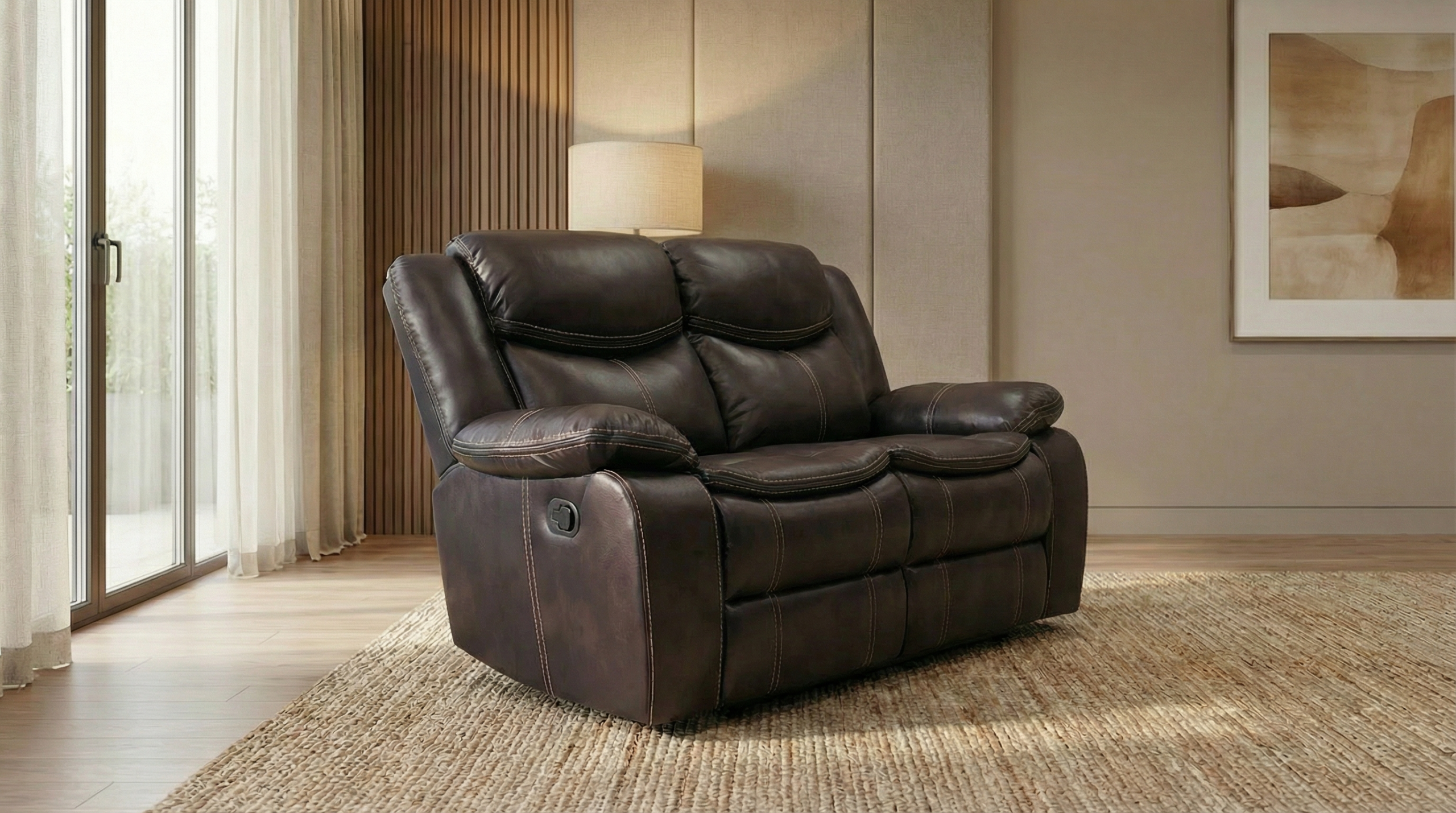 Cordoba Brown Recliner - Image 2