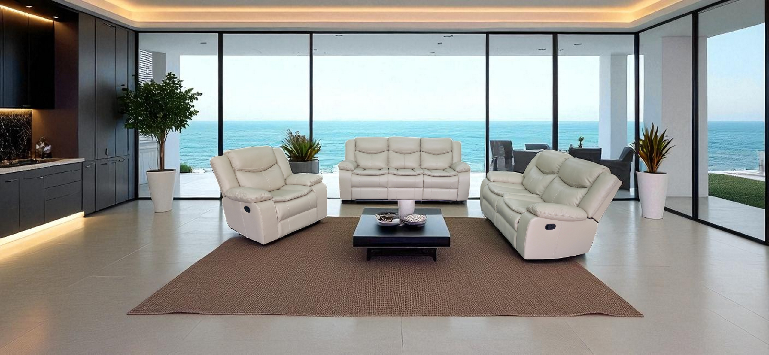 Cordoba Biscuit Recliner - Image 3
